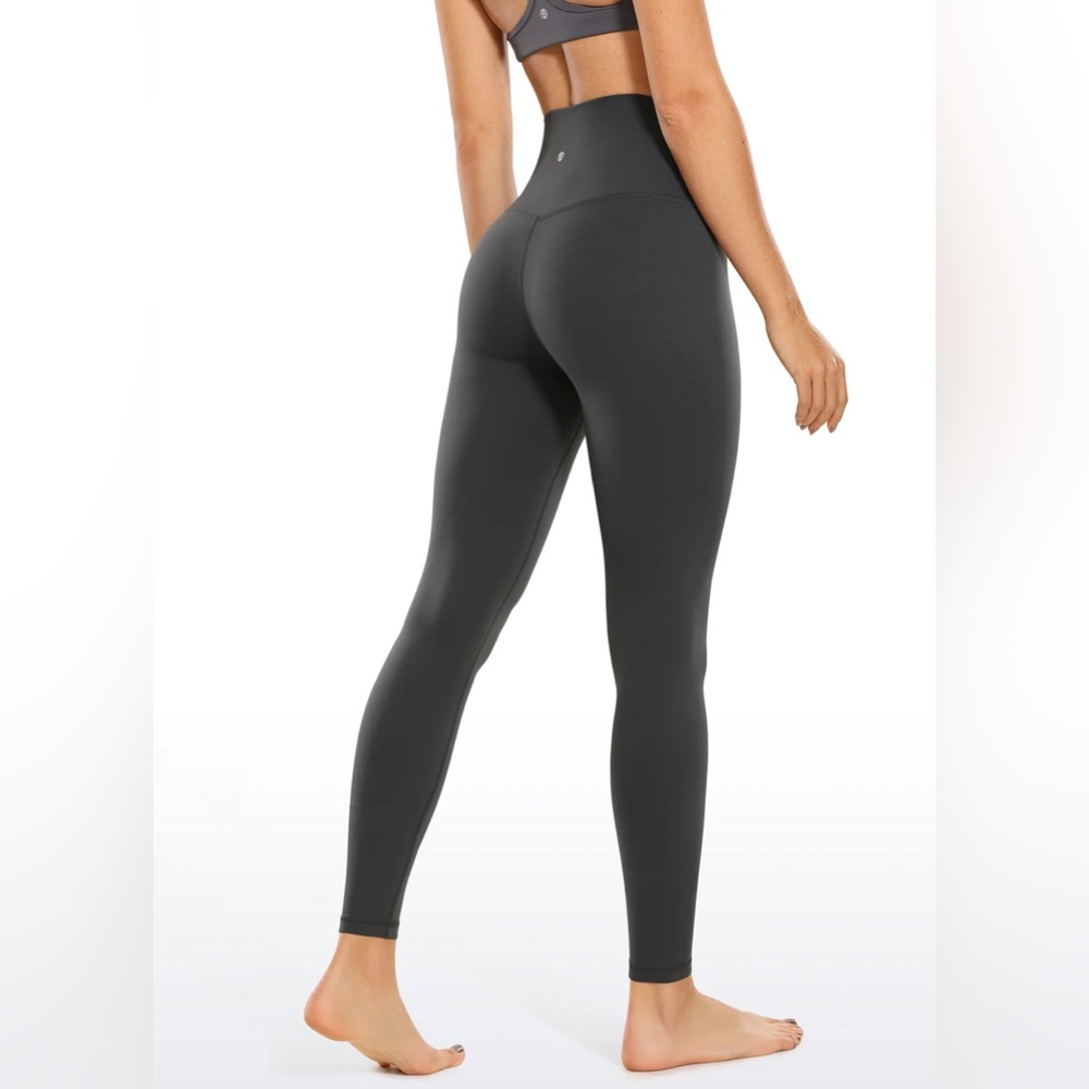 CRZ YOGA High-Waist Gray Sculpting Leggings